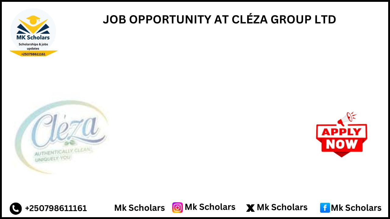 JOB OPPORTUNITY AT CLÉZA GROUP LTD
